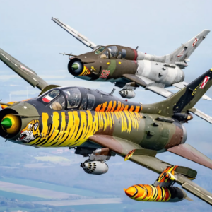SU-22 Fitter w formacji